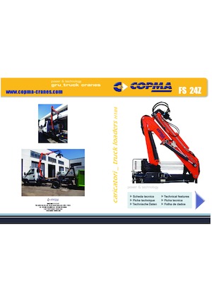 Kereste yükleme vinçleri COPMA 2000 FS 24 Z 1