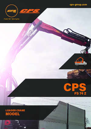 Timber loading cranes COPMA 2000 FS 74 Z 2