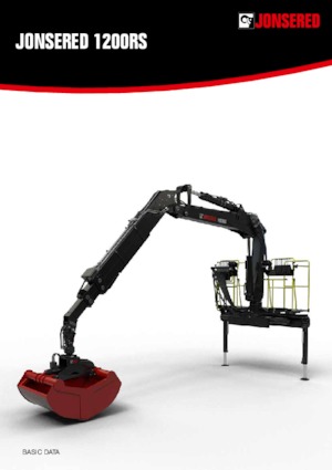 Kereste yükleme vinçleri Jonsered J 1200RS 89