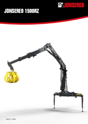 Kereste yükleme vinçleri Jonsered J 1500RZ 95