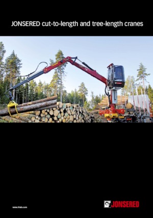 Kereste yükleme vinçleri Jonsered 2990 SR 137 