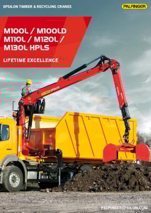 Timber loading cranes Epsilon M 130 L 80 HPLS