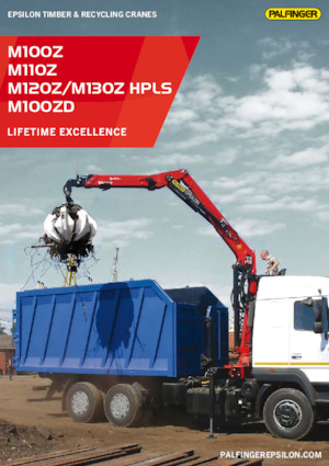 Timber loading cranes Epsilon M 120 Z 96