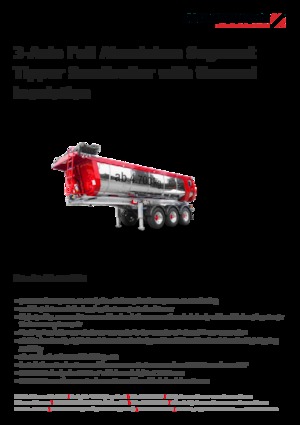 Damperli yarı römorklar Schwarzmüller 3-Axle Full Aluminium Segment Tipper Semitrailer with thermal insulation