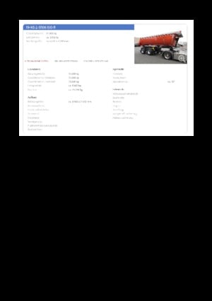 Dump Trailers / Tipper Semi Trailers Reisch RHKS-2-SR06 ISO-R