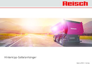 Damperli yarı römorklar Reisch RHKS-3-SR07 ISO-R