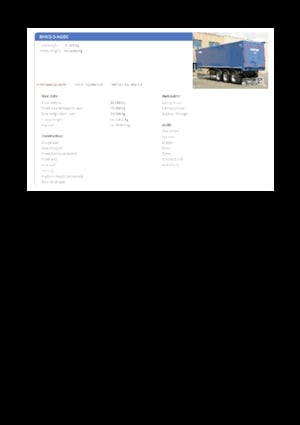 Damperli yarı römorklar Reisch RHKS-3-AG09