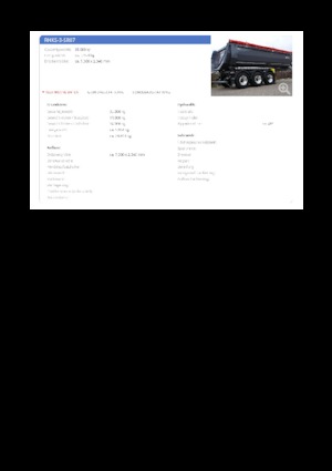 Dump Trailers / Tipper Semi Trailers Reisch RHKS-3-SR07