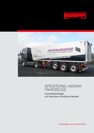 Dump Trailers / Tipper Semi Trailers Kempf SKM 35/ AK