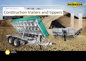 Dump Trailers / Tipper Trailers Humbaur HBTZ 197224 BS