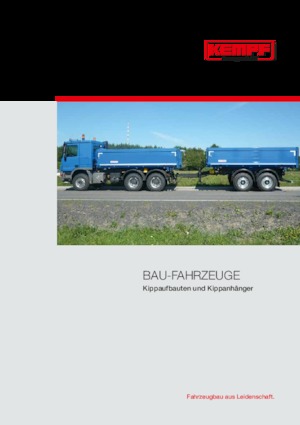 Dump Trailers / Tipper Trailers Kempf THK 18