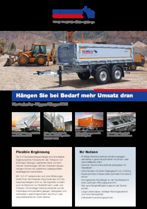 Dump Trailers / Tipper Trailers Schmitz Cargobull Z.KI