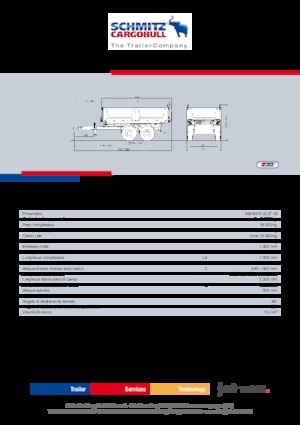 Dump Trailers / Tipper Trailers Schmitz Cargobull Z.KI