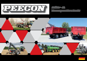 Tipping trailers Peecon Cargo 18000