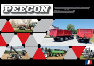 Tipping trailers Peecon Cargo 18000