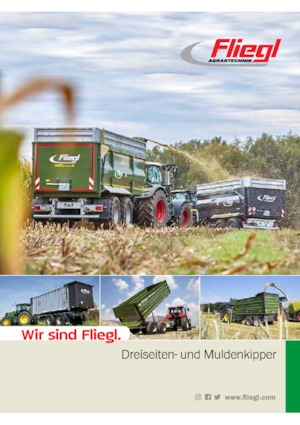 Tipping trailers Fliegl EDK 60