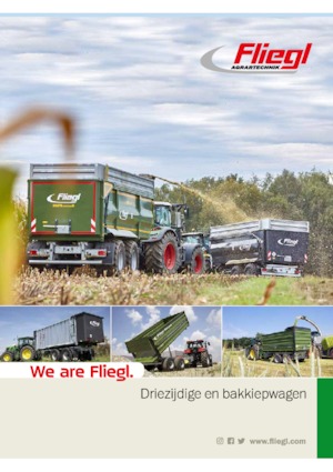 Tipping trailers Fliegl EDK 40