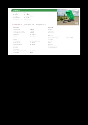 Tipping trailers Reisch REDK-60.PF