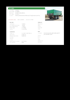 Devirm römorkları Reisch RT-130KS