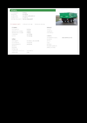 Tipping trailers Reisch RTD-80.L