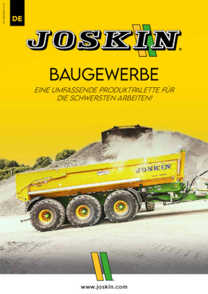 Tipping trailers Joskin TRANS-KTP 24/54