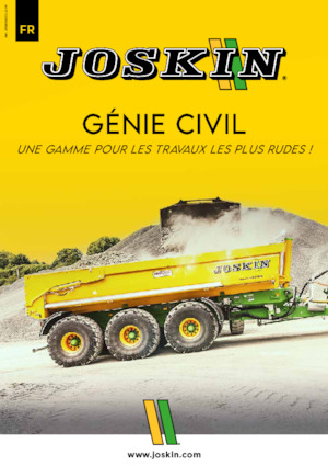 Tipping trailers Joskin TRANS-KTP 24/54