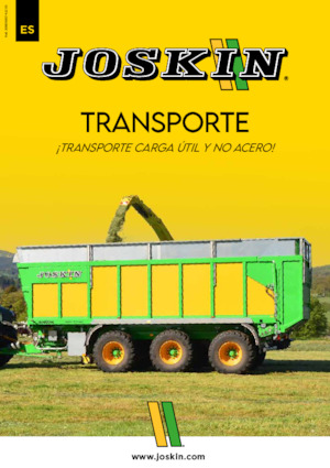 Tipping trailers Joskin TRANS-PALM 5500/8BC65