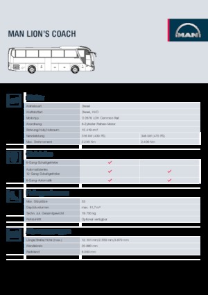 Touring / Motor Choaches MAN Lion’s Coach