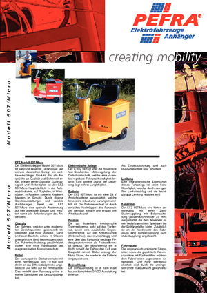 Çekici traktörler PEFRA 507