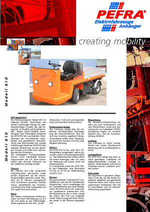 Çekici traktörler PEFRA 610/1400