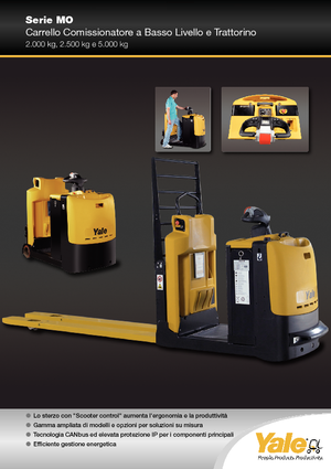 Tow tractors Yale MO50T