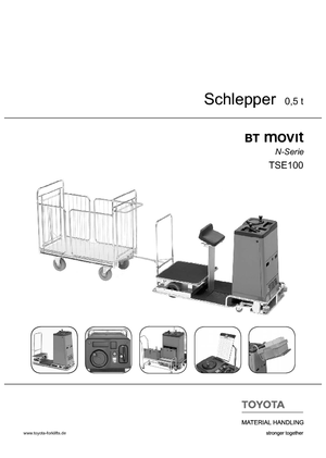 Tow tractors BT Movit TSE 100-608