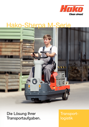 Tow tractors Hako Sherpa MX 10