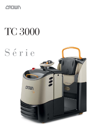 Tow tractors Crown TC 3000