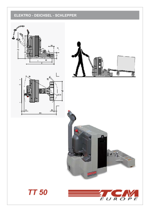 Çekici traktörler TCM TT 50