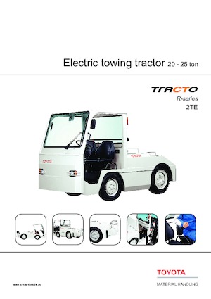 Tow tractors Toyota 2 TE 15 