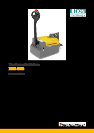 Tow tractors Jungheinrich EZS 010