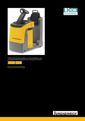 Tow tractors Jungheinrich EZS 130