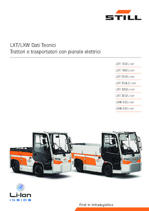 Tow tractors Still LXW 30