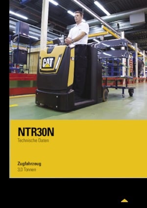 Tow tractors Caterpillar NTR30N