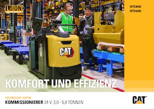 Tow tractors Caterpillar NTR50N2