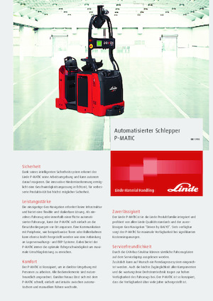 Çekici traktörler Linde P-MATIC