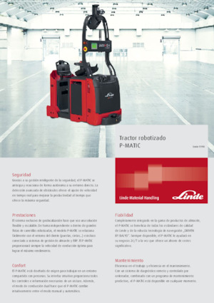 Çekici traktörler Linde P-MATIC