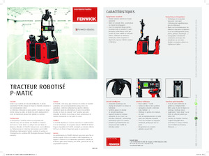 Çekici traktörler Linde P-MATIC