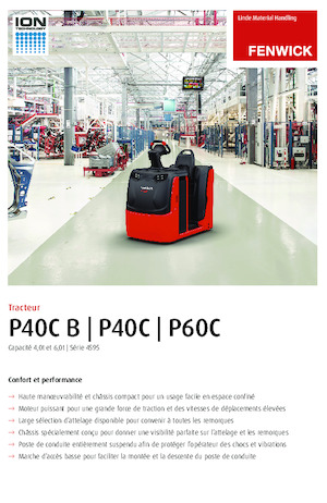 Tow tractors Linde P40C