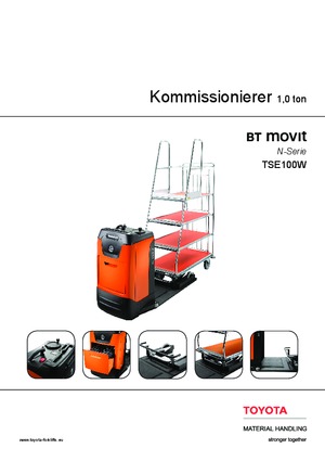 Tow tractors BT Movit TSE 100 W 709