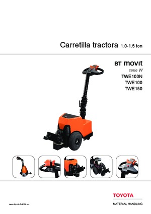 Tow tractors BT Movit TWE 100