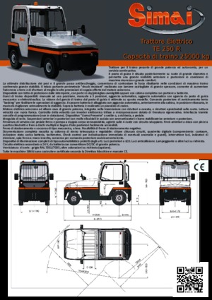 Çekici traktörler Simai TE 250 R