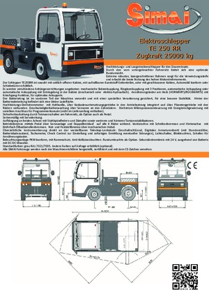 Tow tractors Simai TE 250 RR