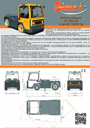 Çekici traktörler Simai TE 500 RR